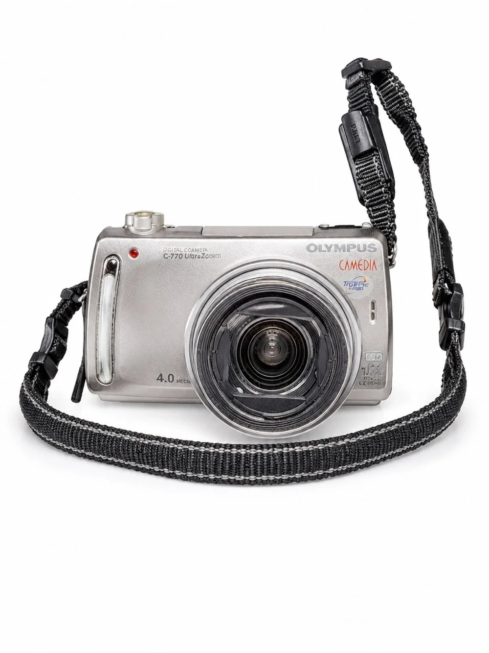 Olympus Camedia C 770 Ultra Zoom 4MP Digital Camera Tested 2 Batteries Strap